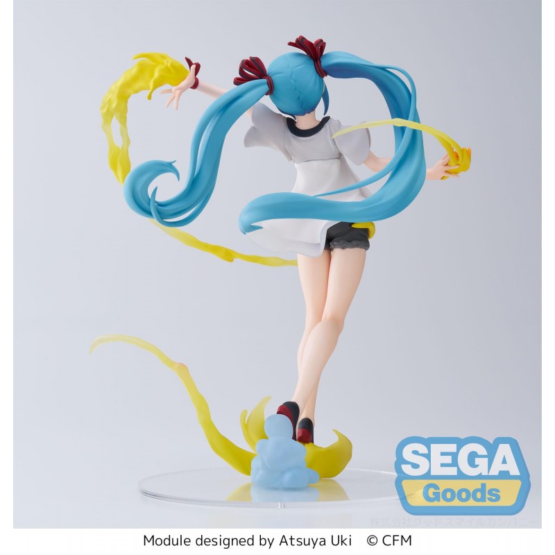 Figura Hatsune Miku Luminasta Project Mega 39's Deep Sea Girl - 18 Cm Collezionabile