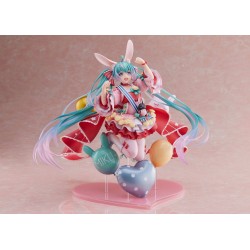 Estátua Miku Hatsune...