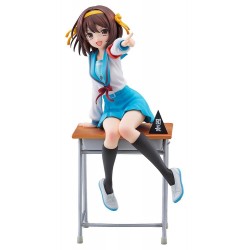 Estátua Haruhi Suzumiya...